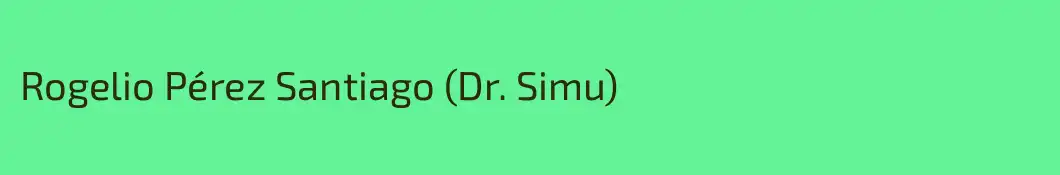 Rogelio Pérez Santiago (Dr. Simu)